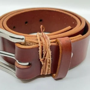 Richard Mason, British Brown Leather English Bridle Belt