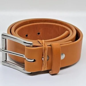 Richard Mason, Arizona Poppy Leather English Bridle Belt