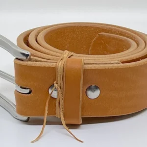 Richard Mason, London Tan Leather English Bridle Belt