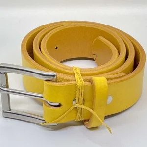 Richard Mason, Yellow Leather English Bridle Belt
